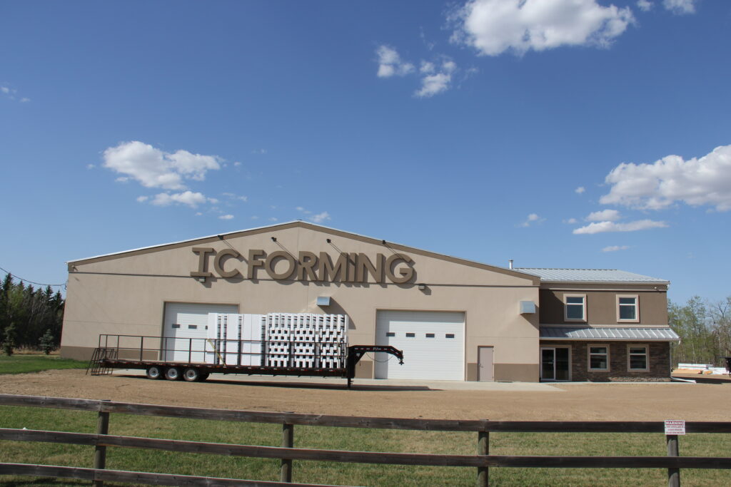 Completed acrylic stucco exterior over ICF construction in Ardrossan Alberta