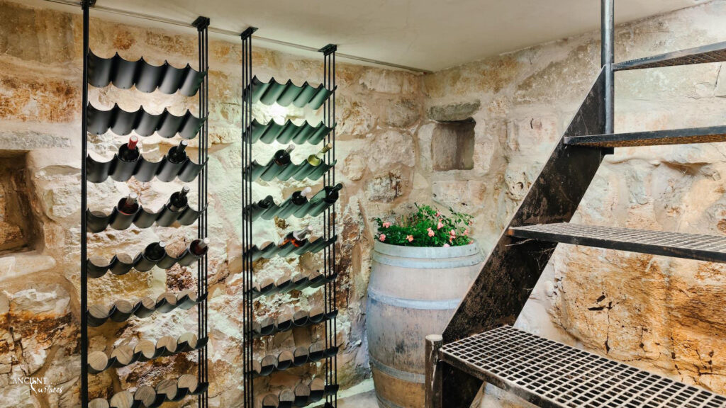 Lime Plaster Wine Cellar