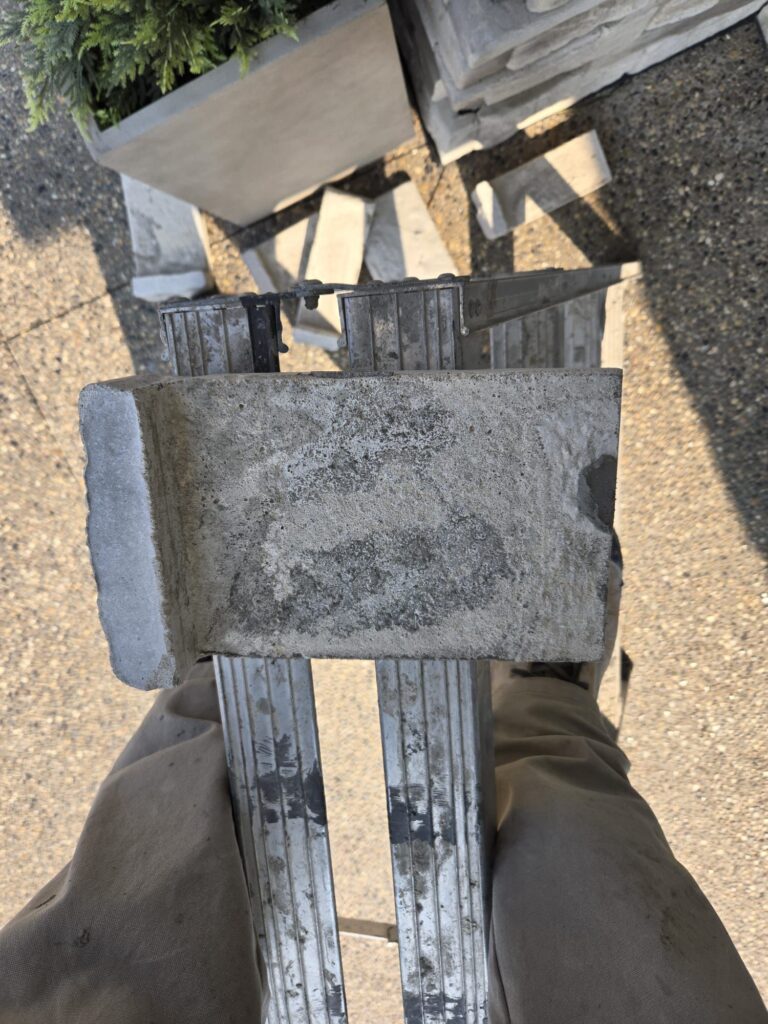 Edmonton Stone Install