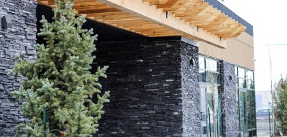 Commercial Stone Application By Met Exteriors